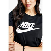 Women's Nike NSW Essential Icon T-Shirt Black/White BV6169-010