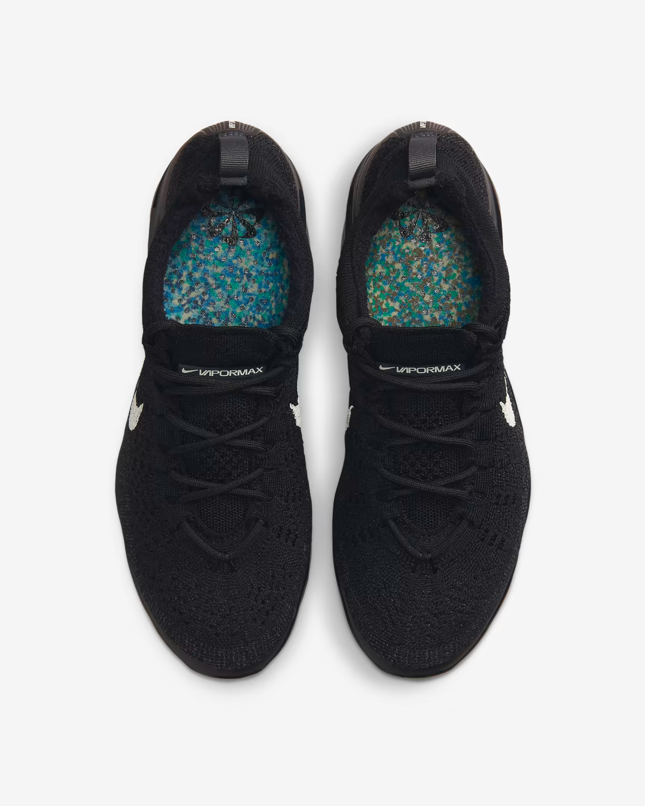 Women's Nike Air VaporMax 2023 Flyknit DV6840-002 Black Lifestyle Shoes RHS4826