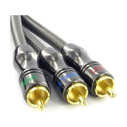 1.5m Ugly Premium Component RGB Video Cable 3 RCA 75 Ohm Shielded OFC Gold Plated