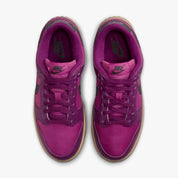 Women's Dunk Low Shoes In Viotech/hot Fuchsia/khaki/black