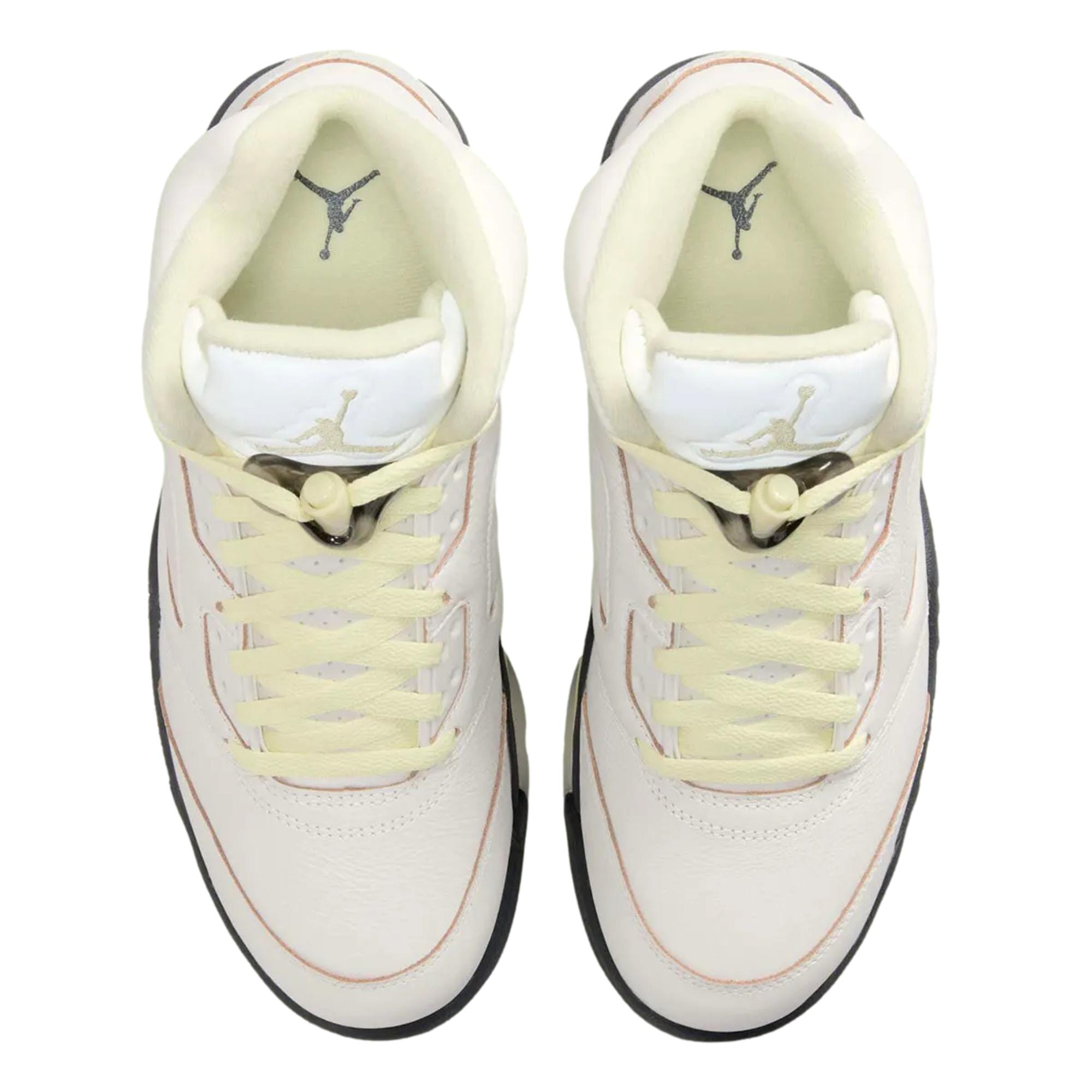 Women's Nike Air Jordan 5 Retro Sail / Luminous Green - Anthracite IM7592-130