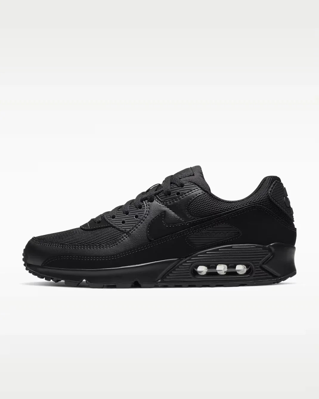 Nike Air Max 90 CN8490-003 Sneakers Men's Black Lifestyle Shoes HTAT1488