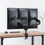 Activiva ErgoLife Triple Monitor Screen Gas Spring Monitor Arm