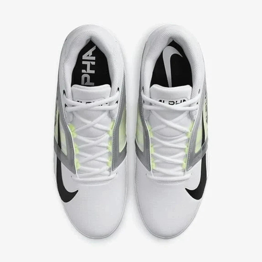 Nike Alpha ace 4 Pro FD7037-100 White Silver Football Cleats NIN839