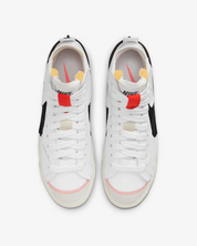 Men's Nike Blazer Mid '77 Jumbo DD3111-100 Sneakers White Black Leather Lace Up
