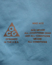 Nikelab ACG Shirt Jacket in Blue Nylon
