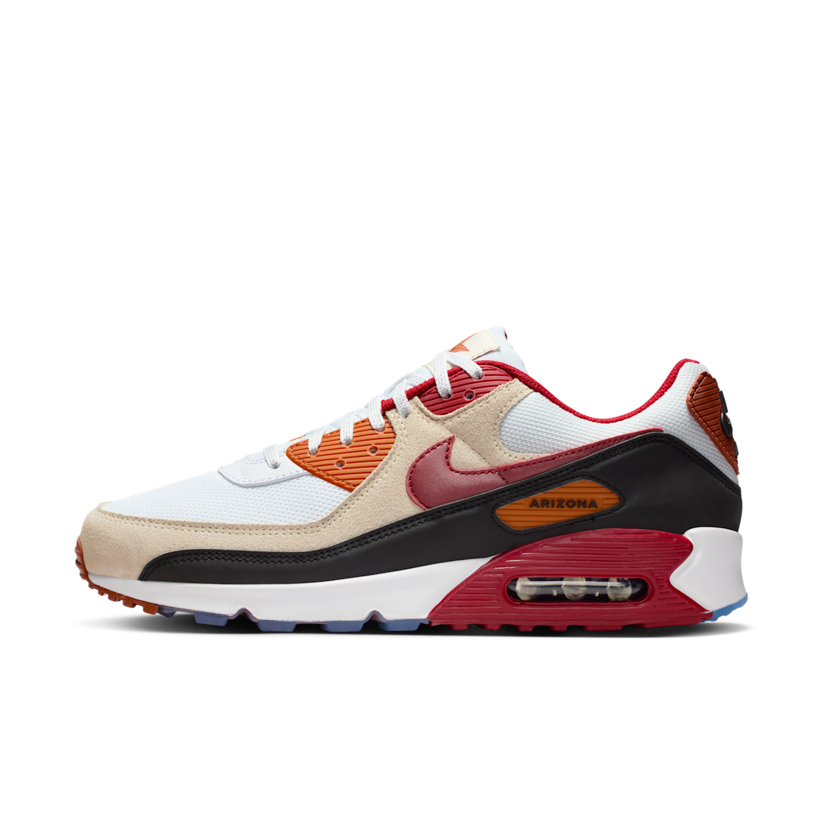 Arizona Cardinals Air Max 90  Men's Shoes