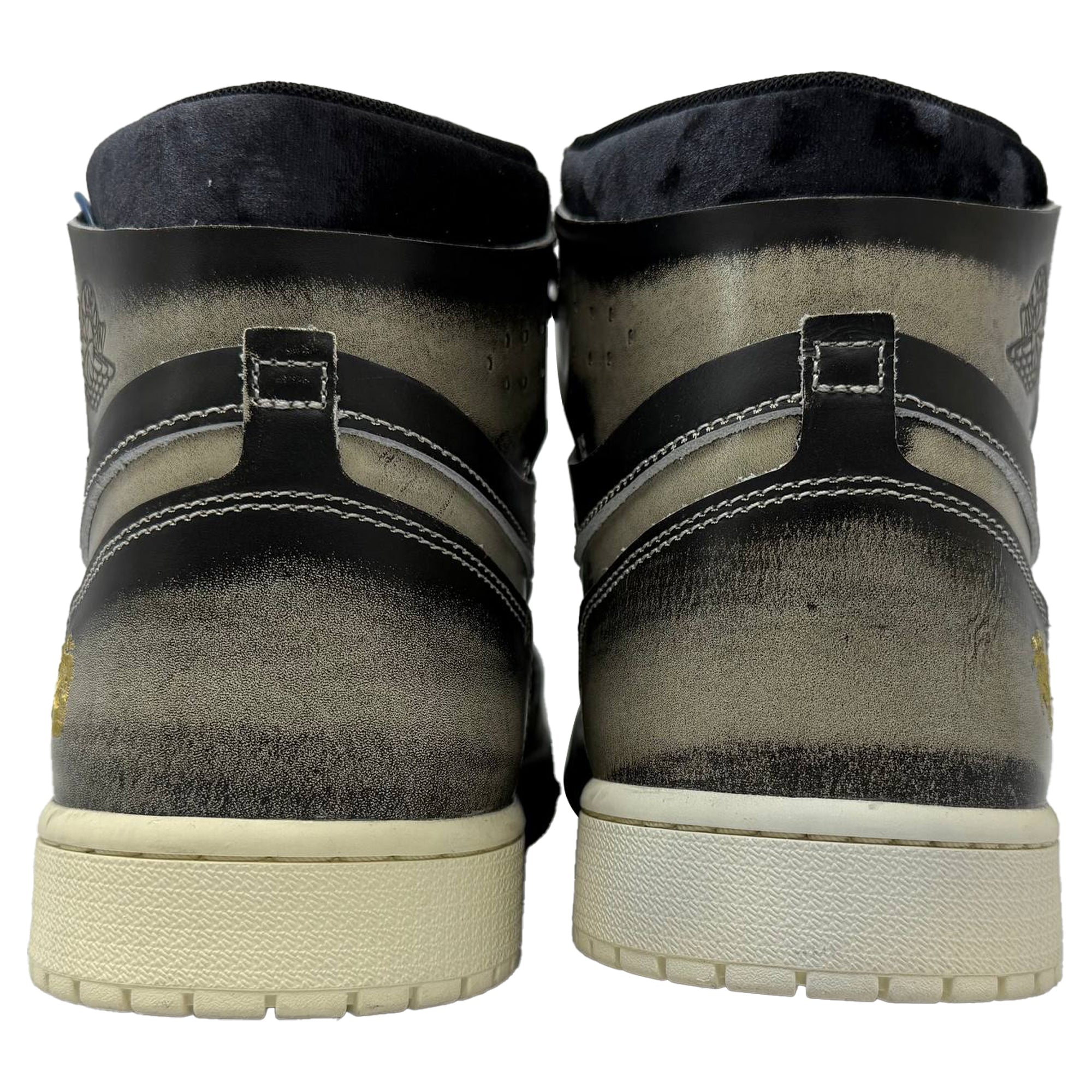Nike Jordan 1 High Zoom Air CMFT 2 Día De Muertos Sneakers in Grey Leather
