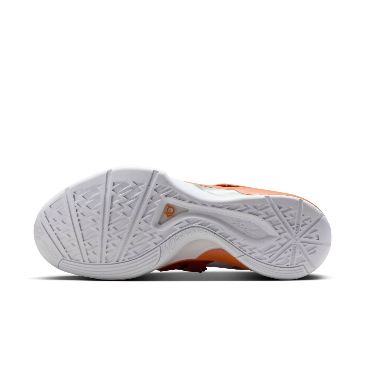 Men's Zoom Kd Iv Texas Shoes In Desert Orange/desert Orange/white