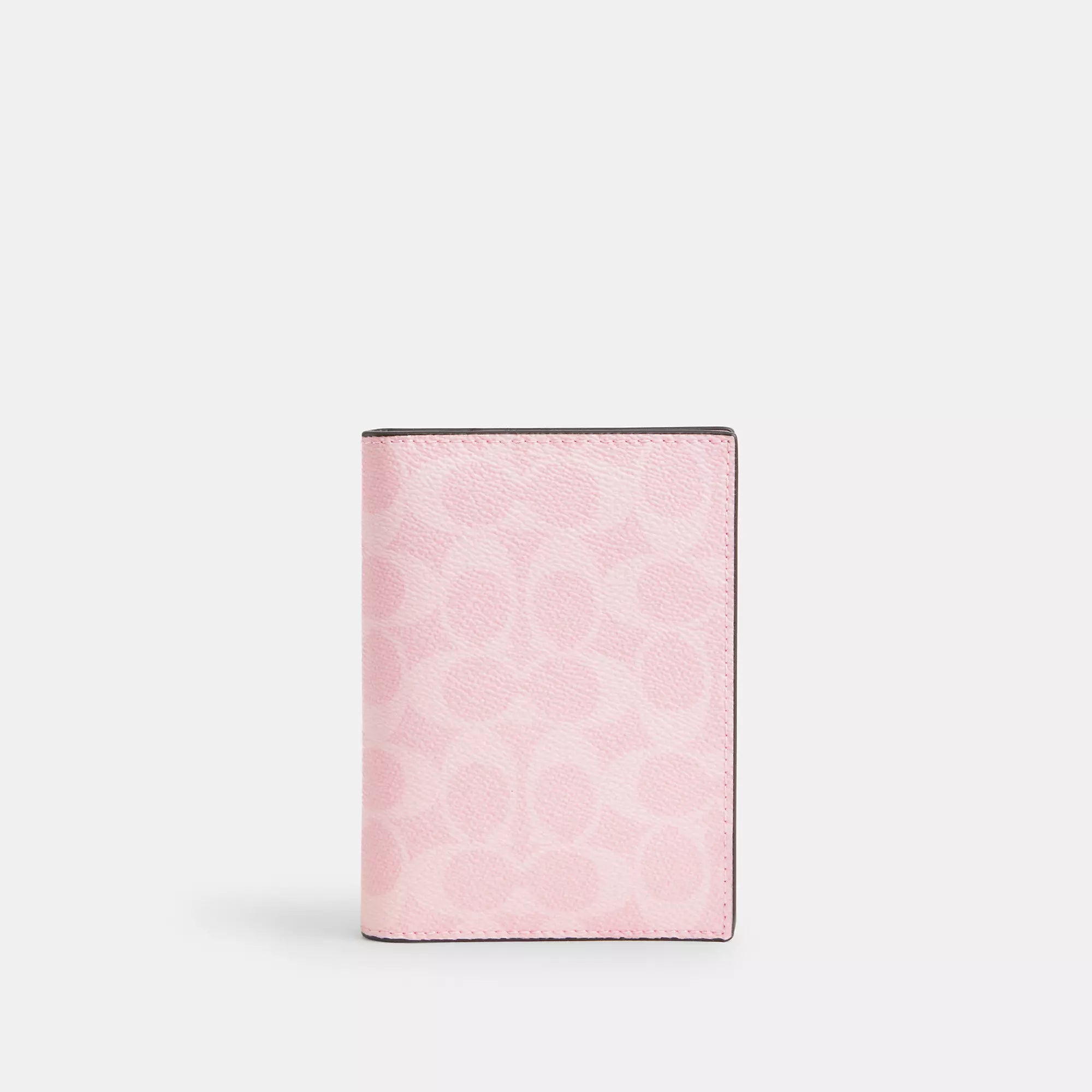 Coach Outlet Passport Card Case In Signature Canvas