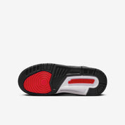Grade-School Nike Air Jordan 3 Retro Black/Siren Red-Hyper Jade FV5437-001