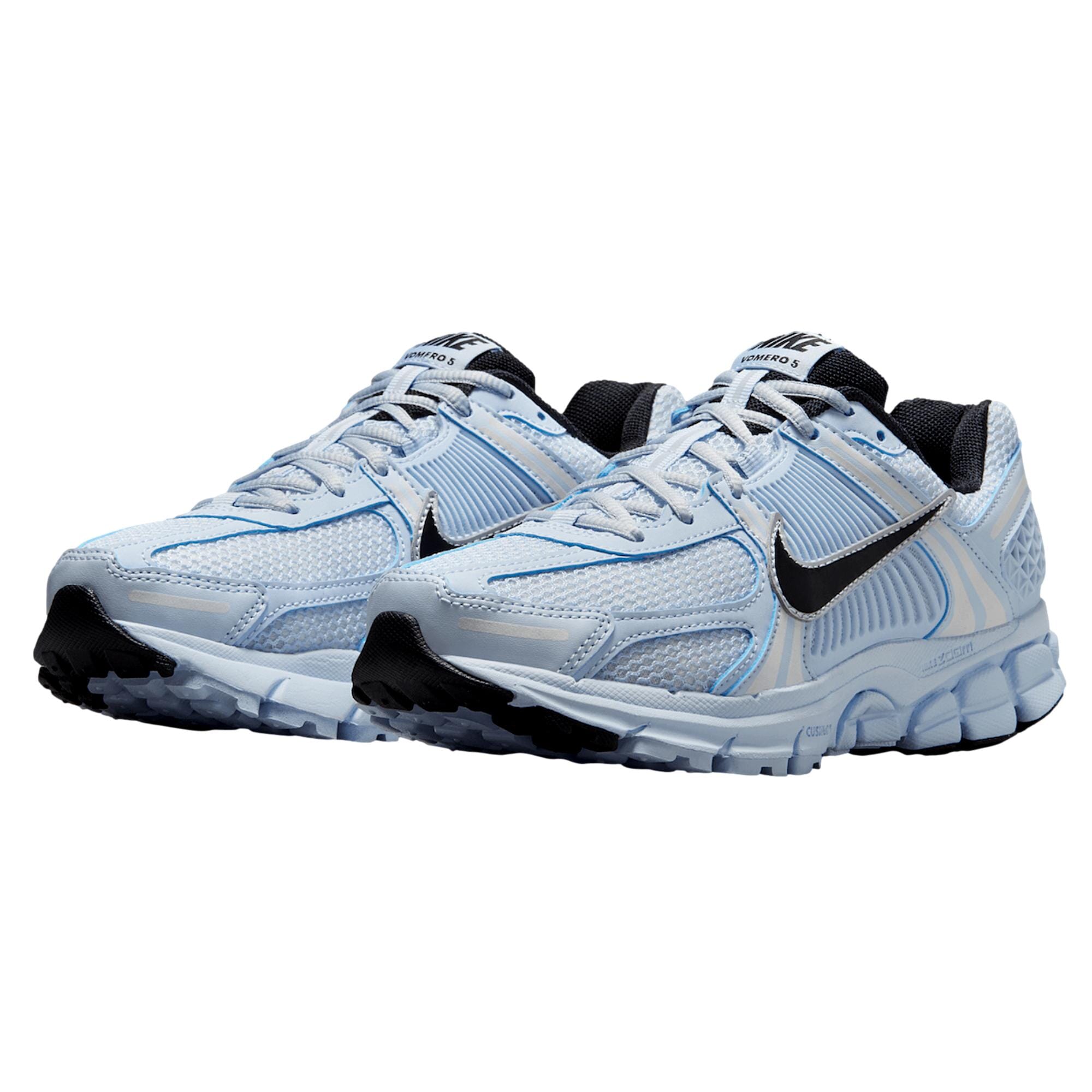 Women's Nike Zoom Vomero 5 Blue Tint / Black - Platinum Tint FJ2028-401