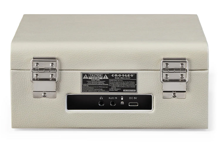 Crosley Voyager Portable Retro CD Player Bluetooth Speakers FM (Dune)