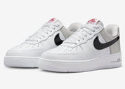 Women's Nike Air Force 1 Low DQ7570-075 Sneakers Womens White Light Iron Lifestyle Shoes
