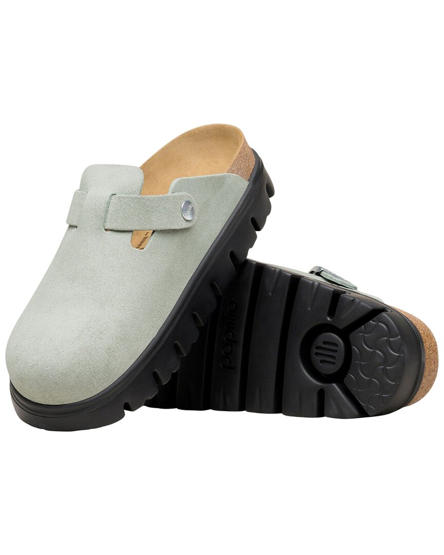 Birkenstock Boston Chunky Suede Sandal