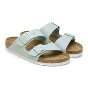 Women's Arizona Birko Flor Sandal In Surf Green