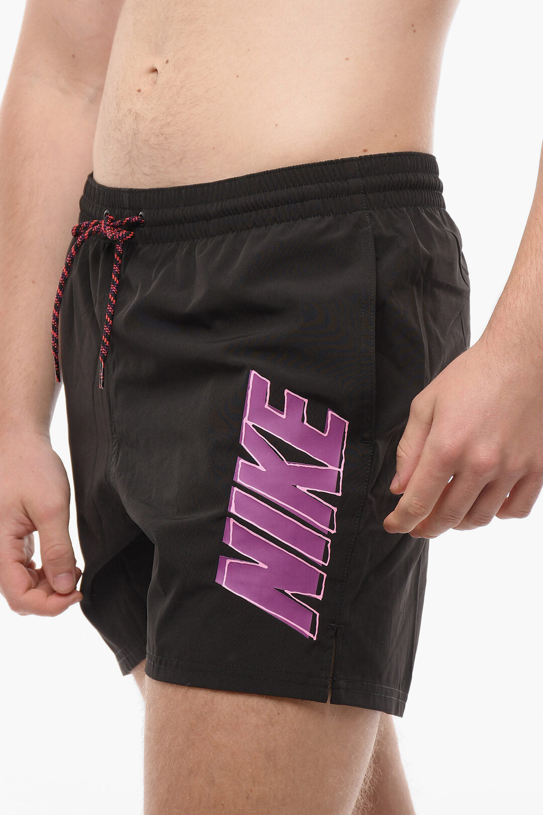 SWIM Boxer Swim Trunks in Solid Color 5 VOLLEY with 3 Pockets