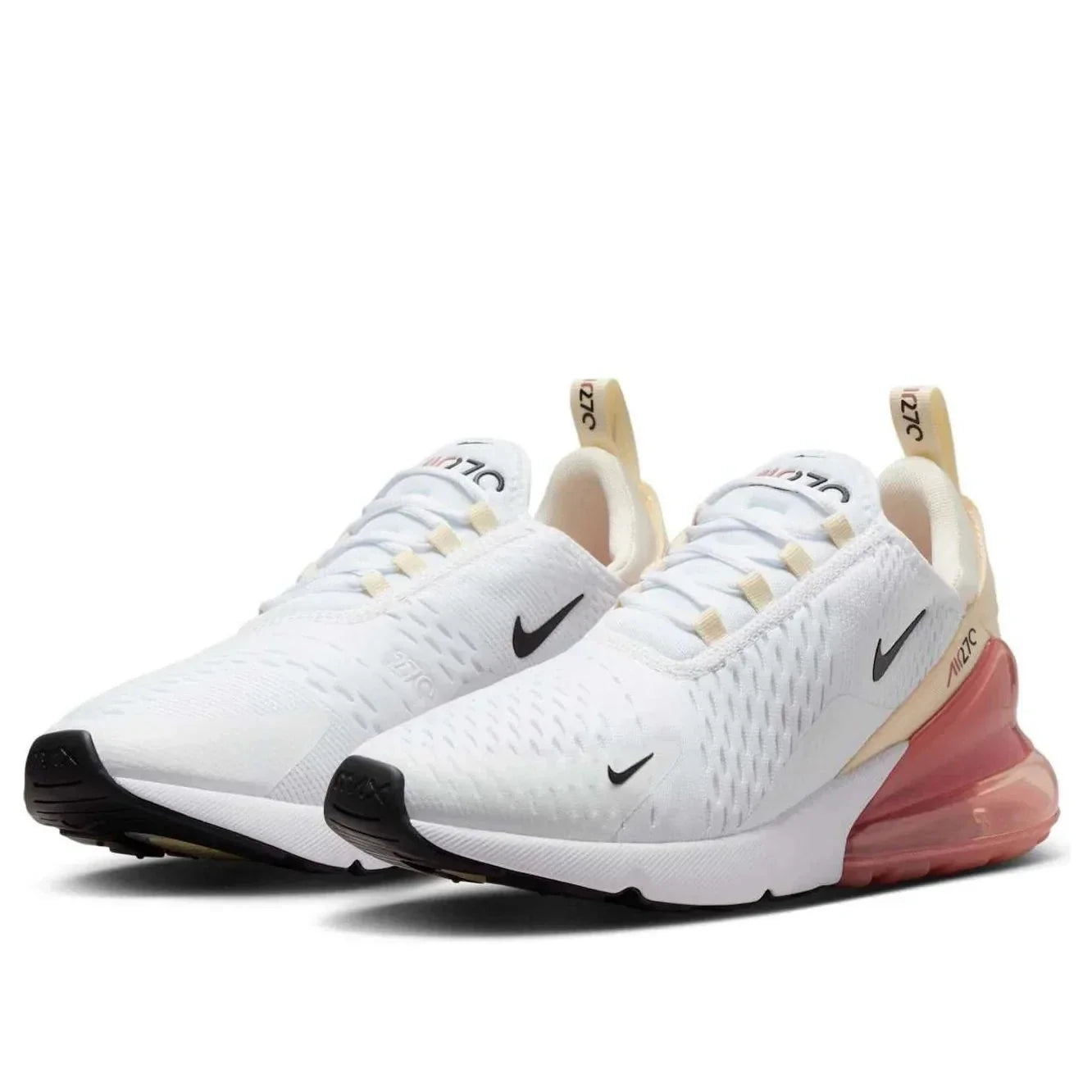 Nike Air Max 270 AH6789-123 Sneakers Women's White Lifestyle Shoes MEW377