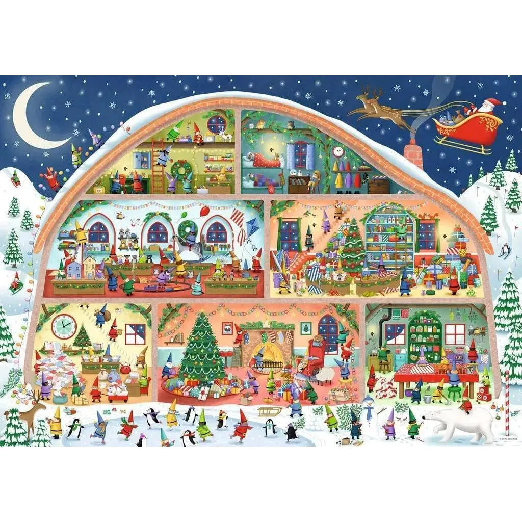 1000pc Santa's Workshop Puzzle