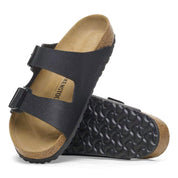 Unisex Arizona Sandals In Saffiano Black