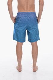 SWIM Boxer Swim Trunks GRID SWOOSH with 2 Pockets