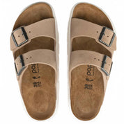 Women's Papillio Arizona Chunky Suede Leather Sandals In Warm Sand