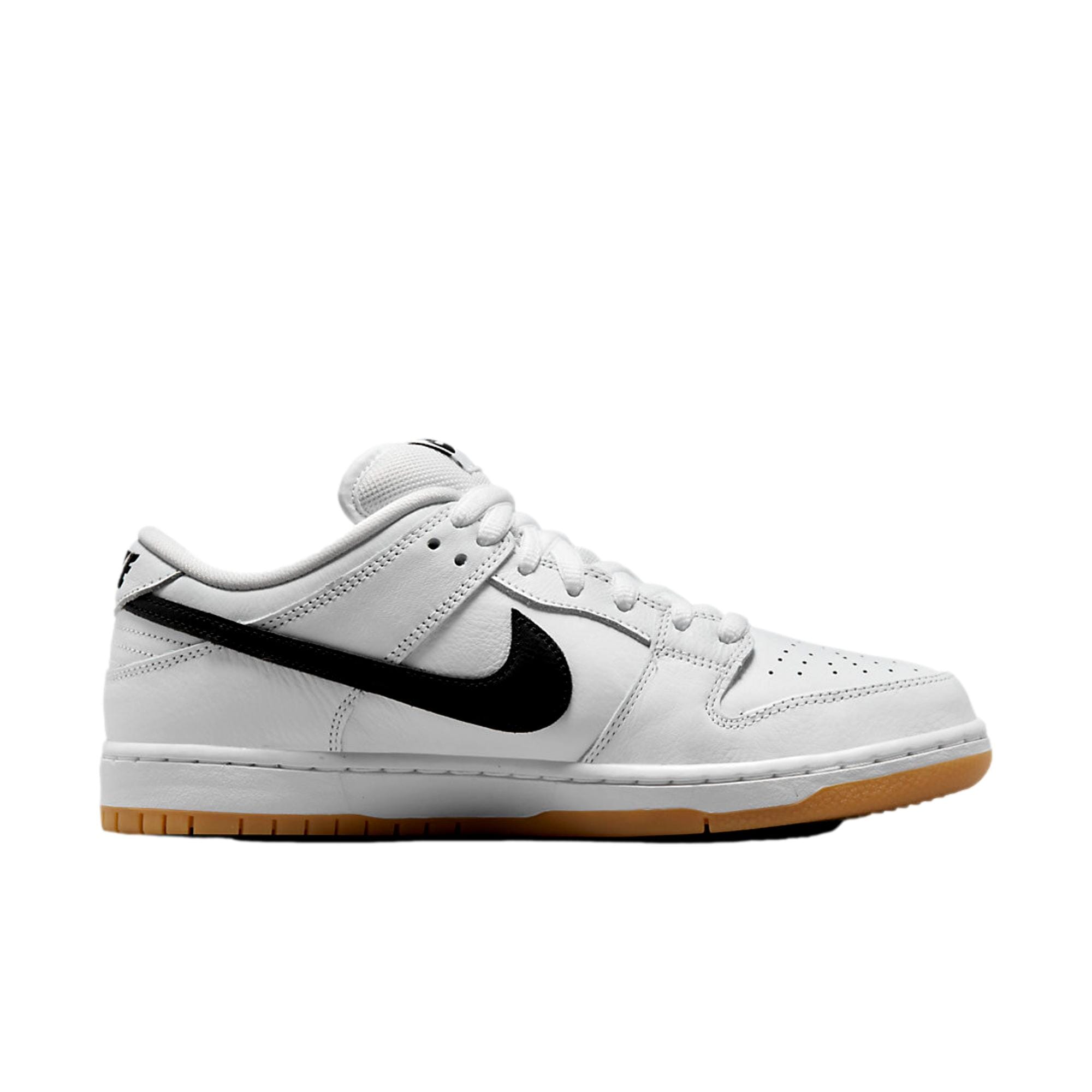 Men's Nike SB Dunk Low Pro White/Black-White CD2563-101