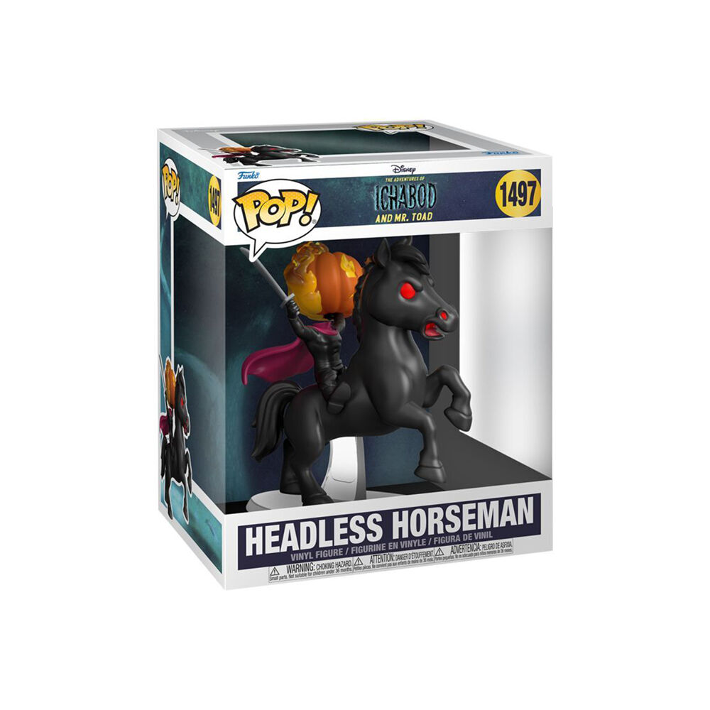 Adventures of Ichabod & Mr. Toad Headless Horseman Pop! Ride Figure 6.25"