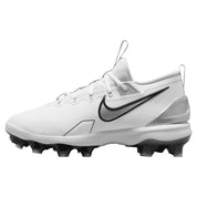 Nike Force Trout Elite MCS FZ0884-102 Mens White Silver Baseball Cleats LIQ542