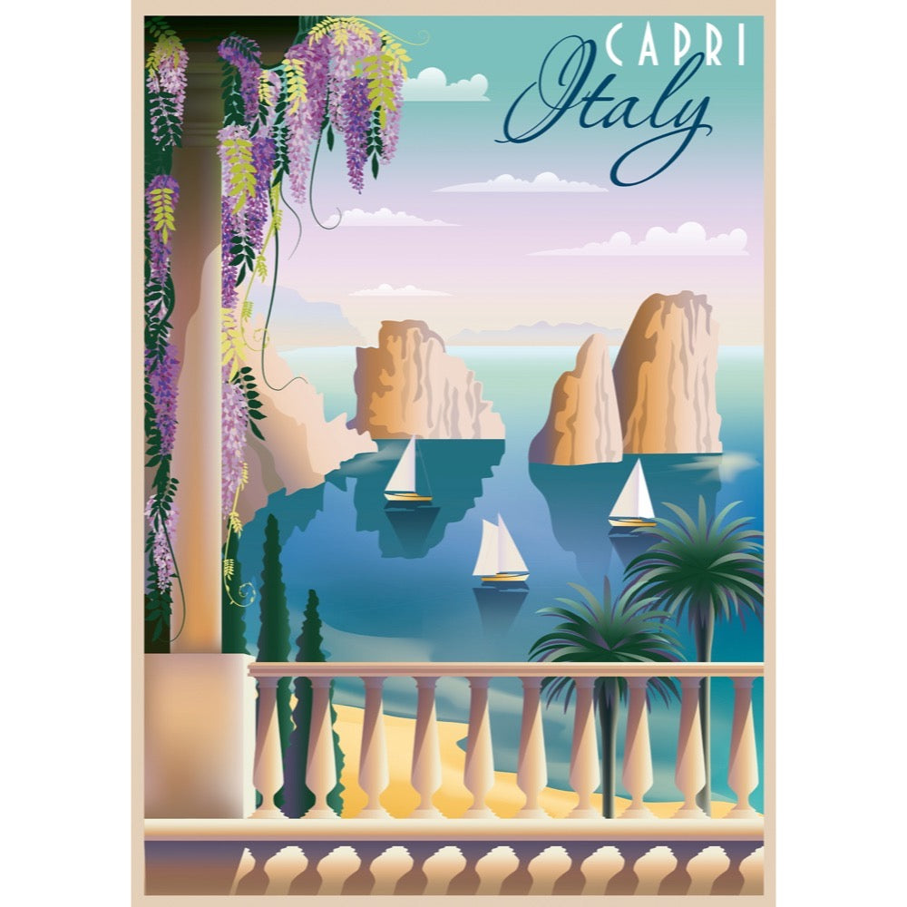 1000pc Postcard from Capri Italy Puzzle