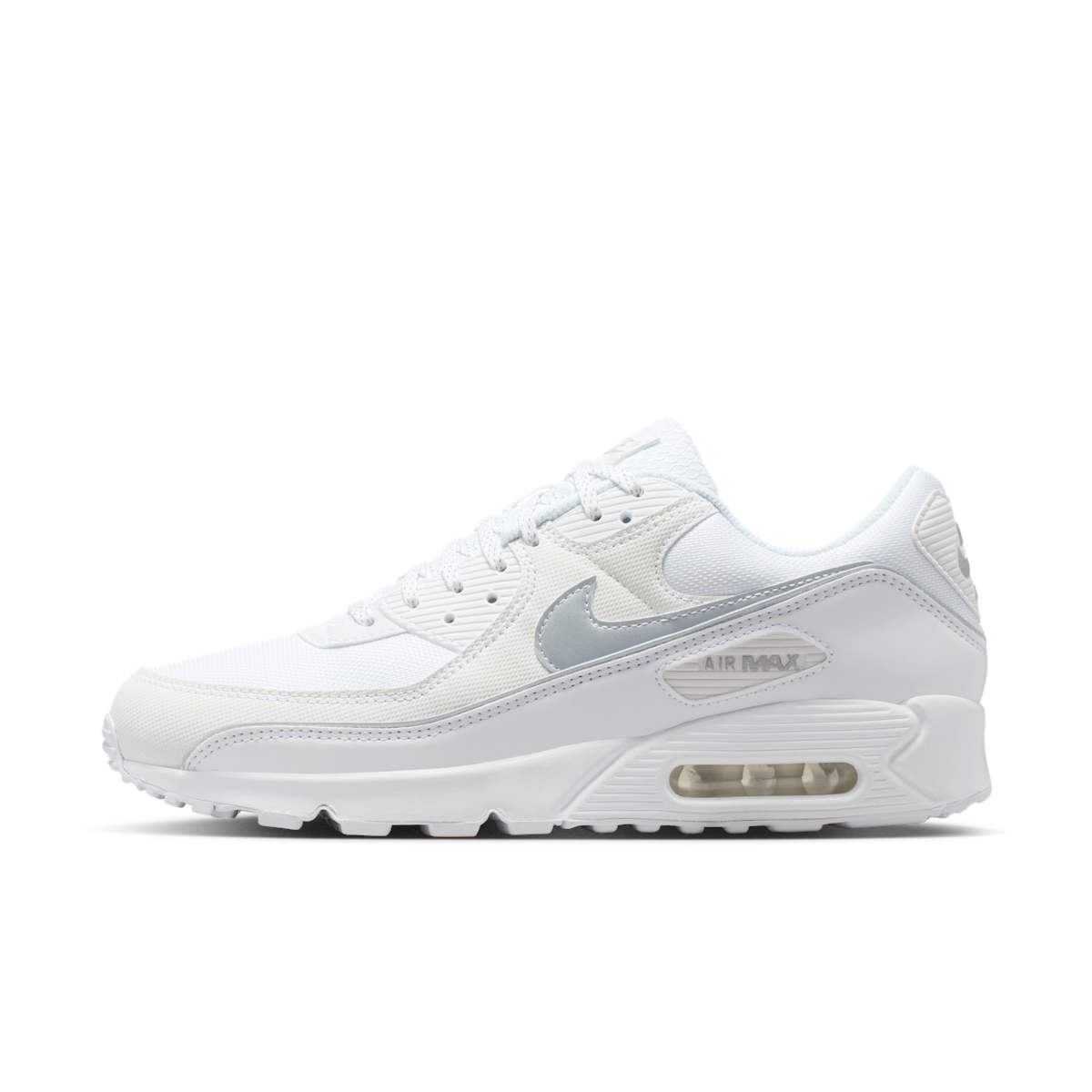 Men's Air Max 90 Premium Shoes with Reflective Accents