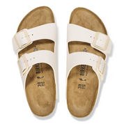 Women's Birkenstock Arizona 1027339-250 Sandals US 5-5.5 White Birko-Flor ZPO3382