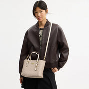 Coach Outlet Mollie Tote Bag 25 In Signature Canvas