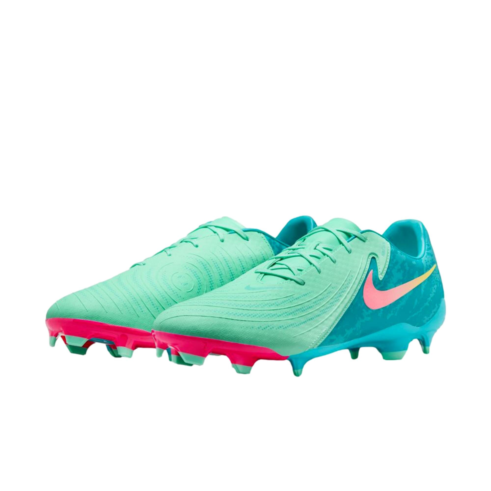 Men's Nike Phantom GX II Academy LV8 FG/MG Green Glow/Black FJ2553-300