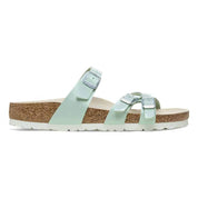 Women's Franca Sandal In Lizard Surf Green
