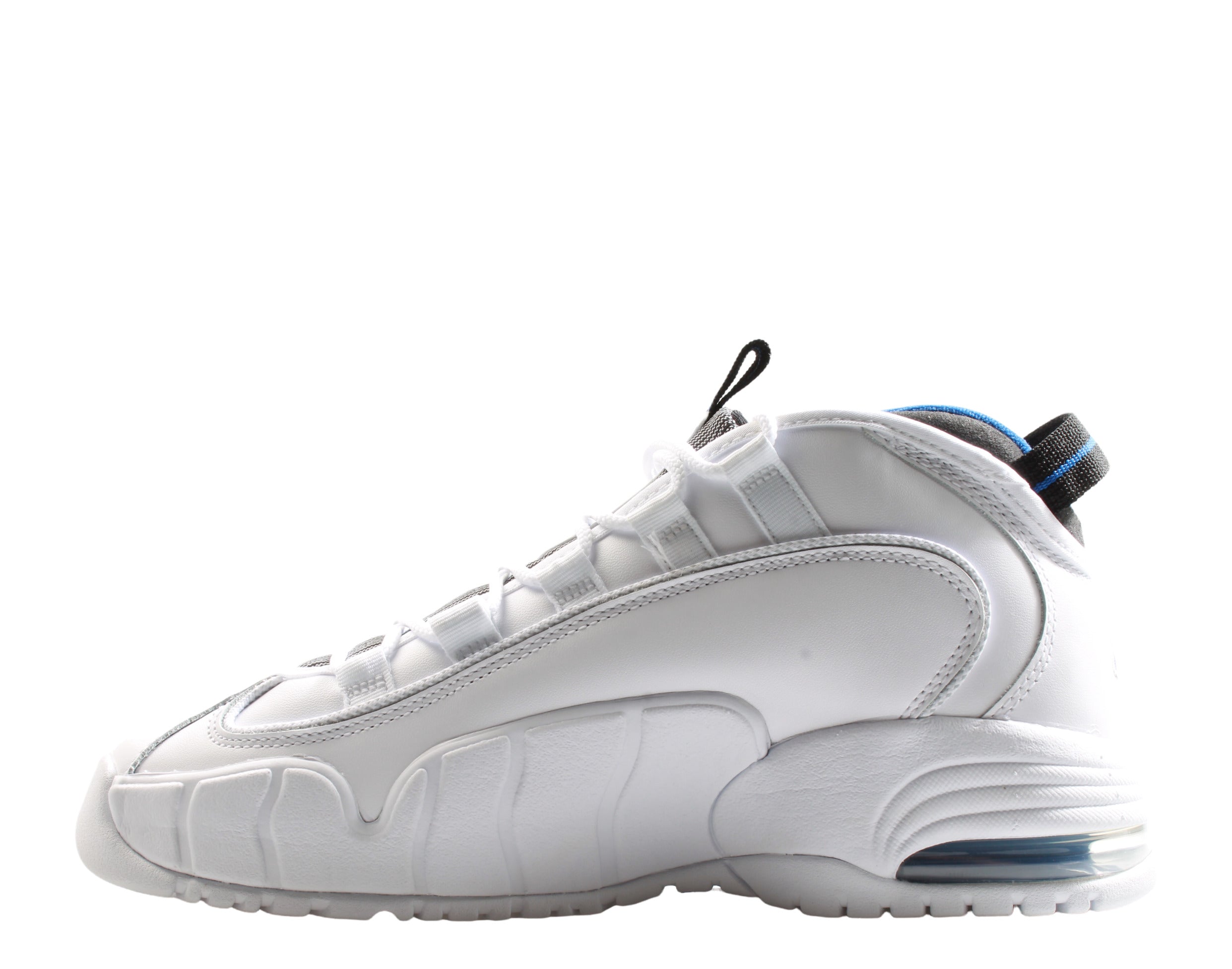 Men's Nike Air Max Penny 1 Home 2022 White/Blue Basketball Shoes DV0684-100