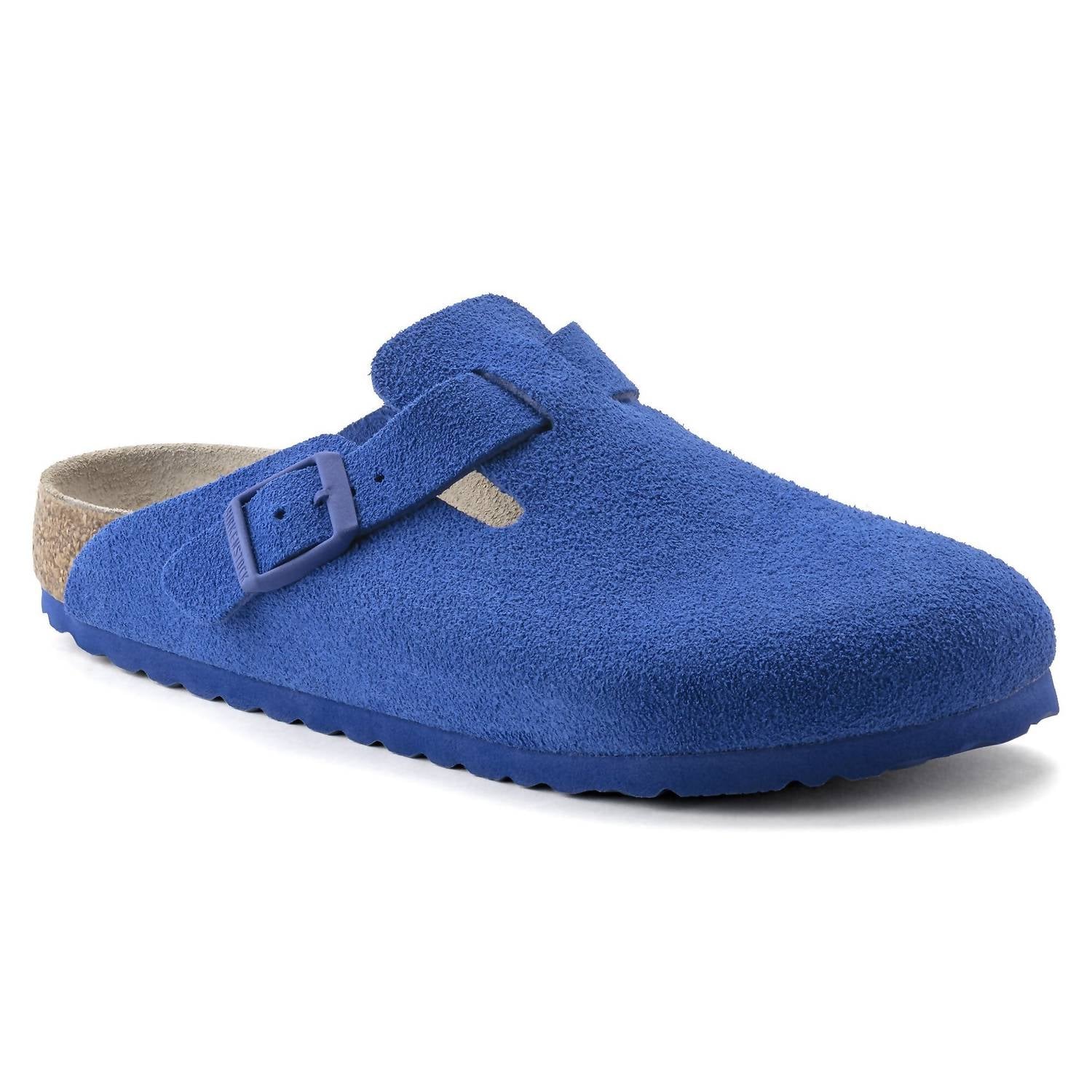 Men's Boston Suede Leather In Ultra Blue