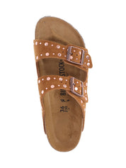 "Arizona Rivet" Sandals – Brown