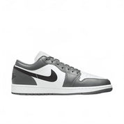 Men's Jordan 1 Low Shoe In Grey/black