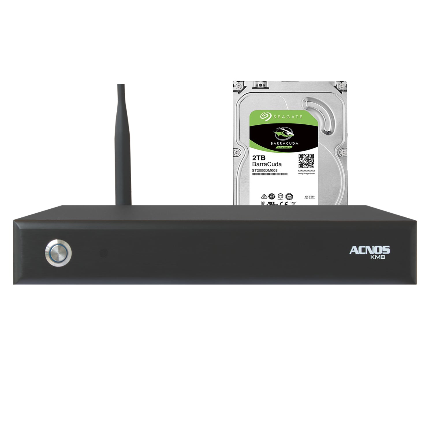 ACNOS KM-8 Vietnamese Karaoke 2TB Hard Drive System with 43,000 Songs, WIFI & YouTube