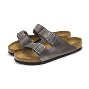 Men's Arizona Soft Footbed Sandals In Iron
