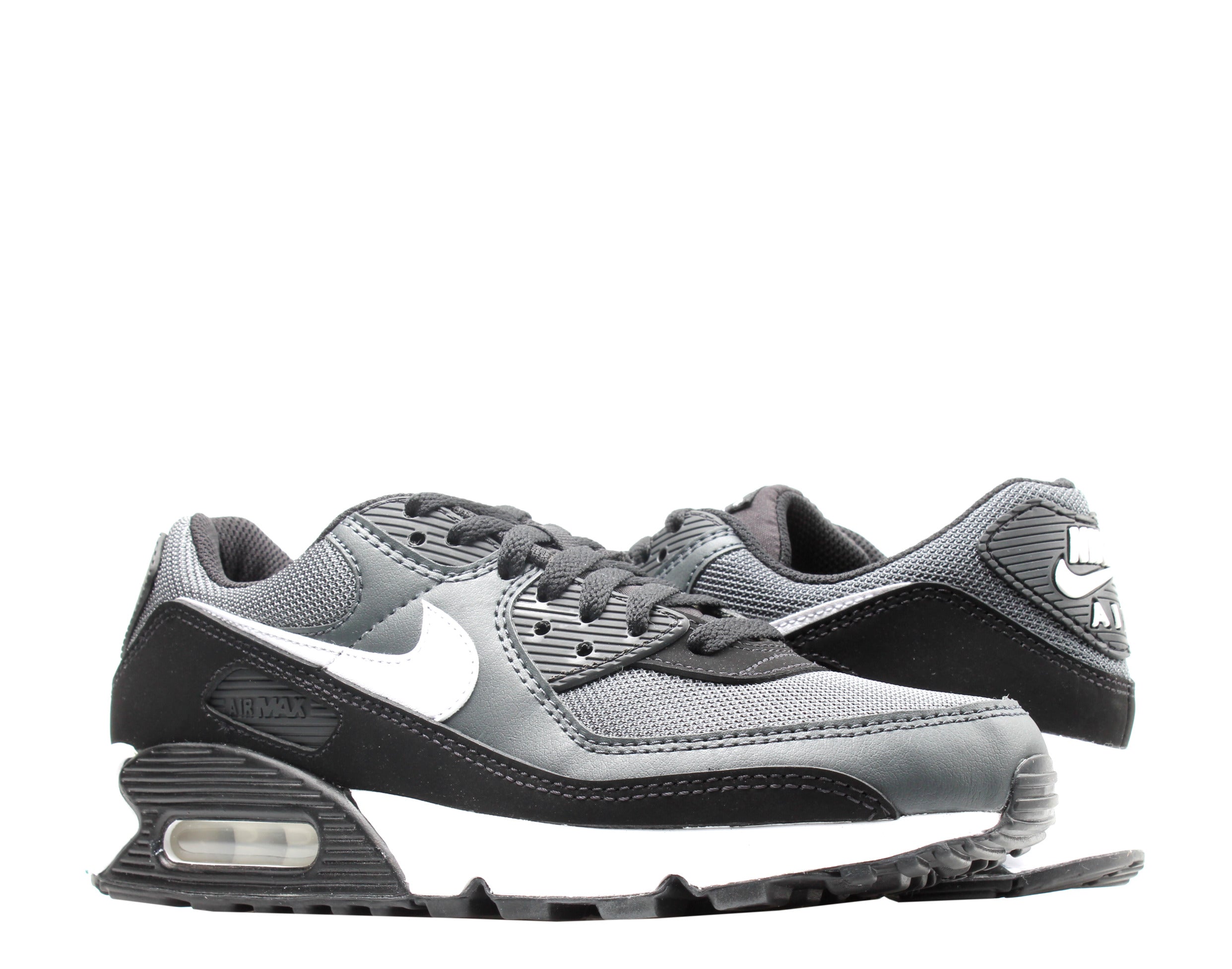 Men's Nike Air Max 90 Iron Grey/White-Dark Smoke Grey Running Shoes CN8490-002