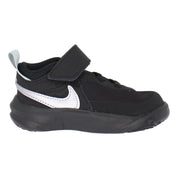 Nike Team Hustle D 10 Black/Mtcllic Silver-Volt  CW6737-004 Toddler