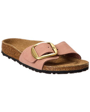 Birkenstock Madrid Narrow Big Buckle Nubuck Leather Sandal