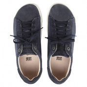 Women's Bend Low Canvas Suede Sneaker In Midnight