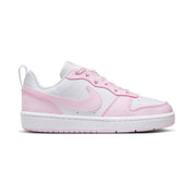 Kids Nike Court Borough Low Recraft 'Pink Foam White' Big ' Shoes