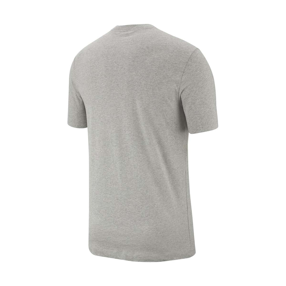 MENS NIKE SPORTSWEAR CLUB T-SHIRT_DK GREY HEATHER/BLACK