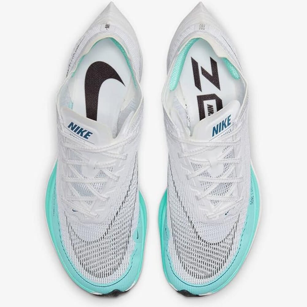 Nike ZoomX Vaporfly Next%2 White/Black-Aurora Green  CU4123-101 Women's
