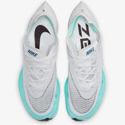 Nike ZoomX Vaporfly Next%2 White/Black-Aurora Green  CU4123-101 Women's