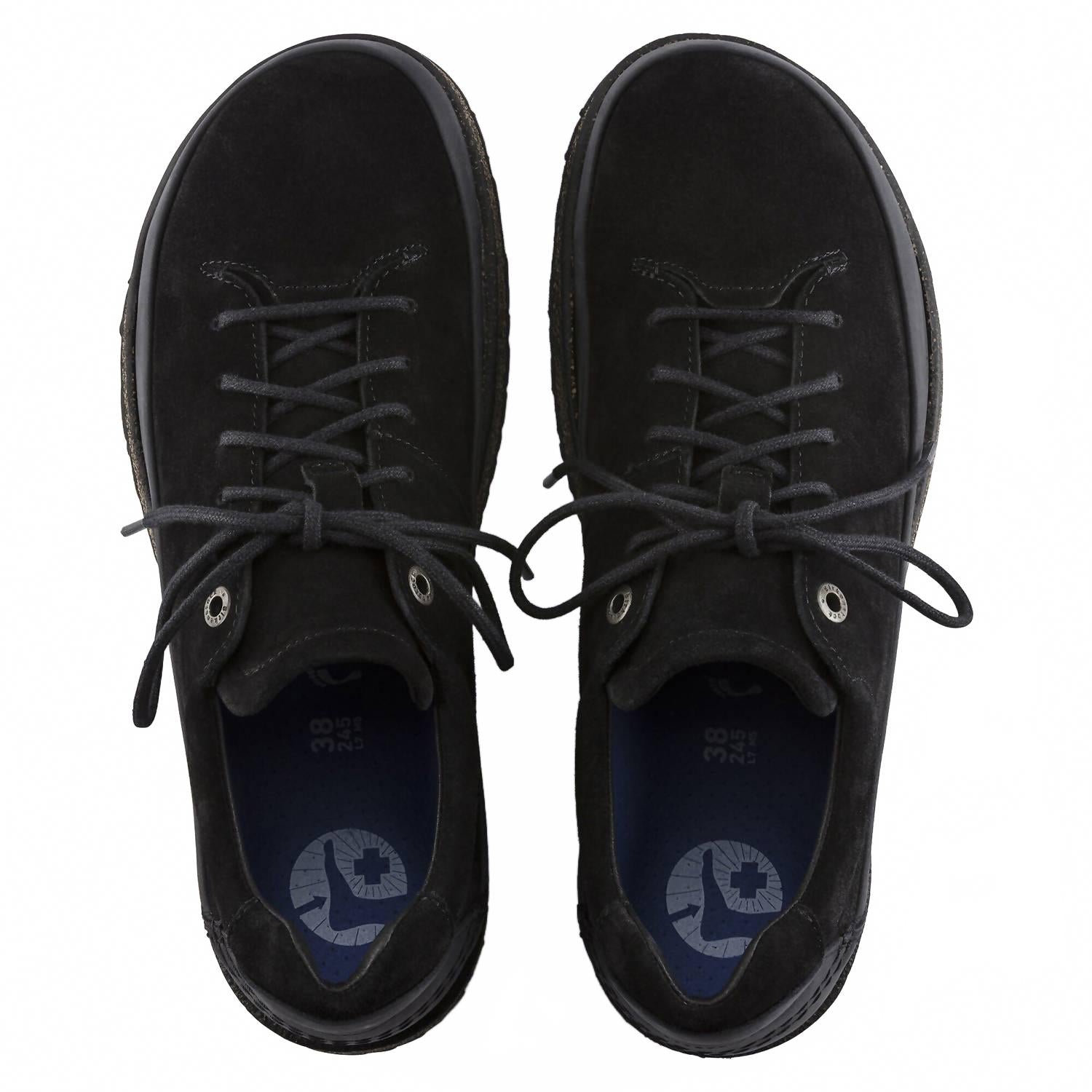 Unisex Honnef Low Suede Leather Sneakers In Black